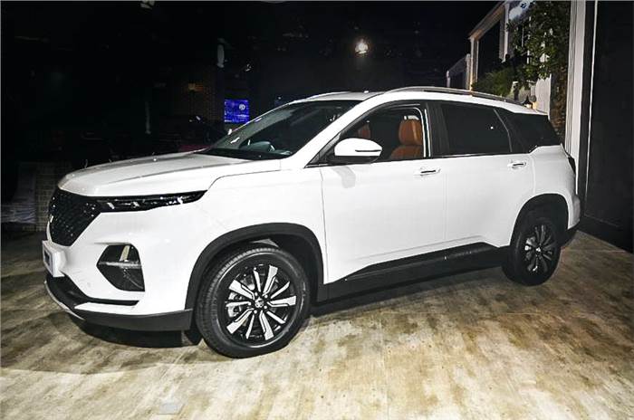3-row MG Hector Plus to launch in June 2020